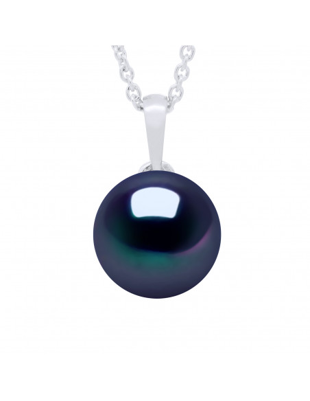 Collier Perle de Culture Bouton - 2 Coloris - Argent 925 - CLEO