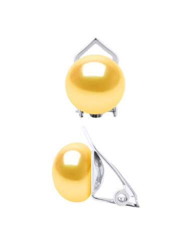 Boucles d'Oreilles CLIP en Argent 925 et...