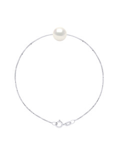 Bracelets Perle d'Eau Douce Ronde - Tailles de 9-10 mm -...