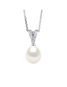 Collier Joaillerie en Argent 925, Oxydes de Zirconium et...