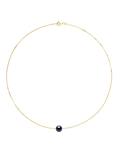 Collier Véritable Perle de Culture d'Eau Douce...