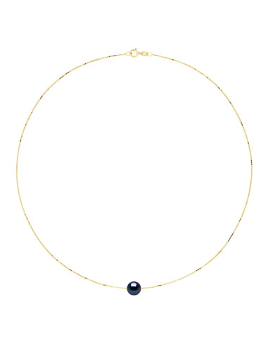 Collier Véritable Perle de Culture d'Eau Douce...