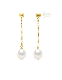 Boucles d'Oreilles en Vermeil  (Argent 925 Millièmes...