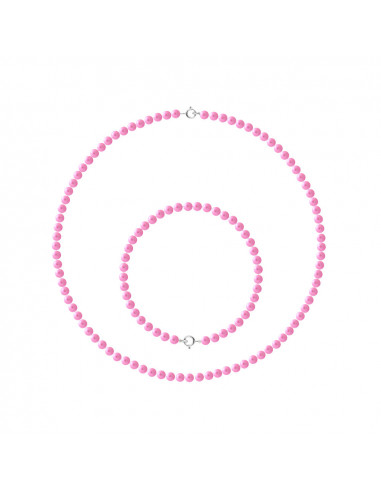 Parures Rang de Perles Collier et Bracelet...