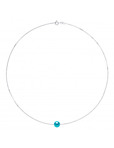 Collier Chaine Perle de Culture Ronde 8 mm en...